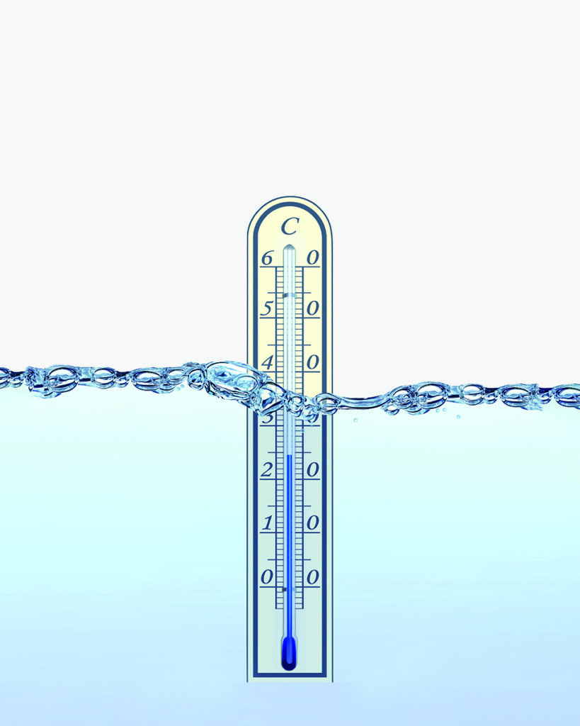 Eisbad Wassertemperatur