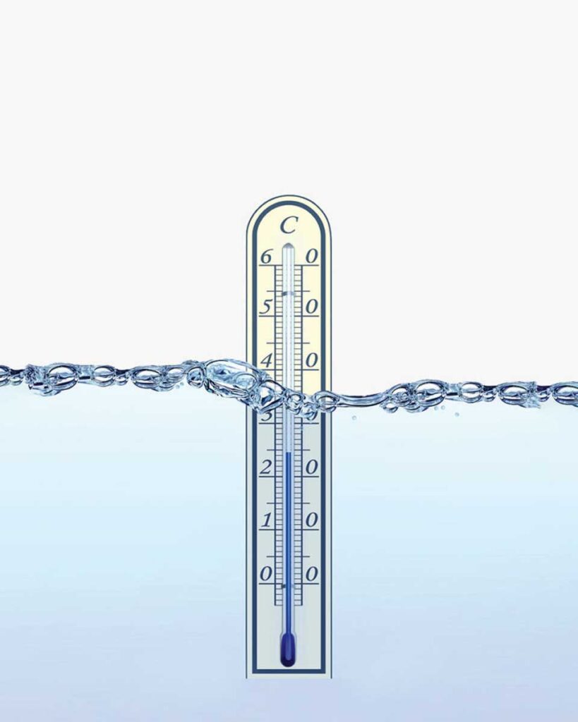 Eisbad Cold Plunge Wassertemperatur
